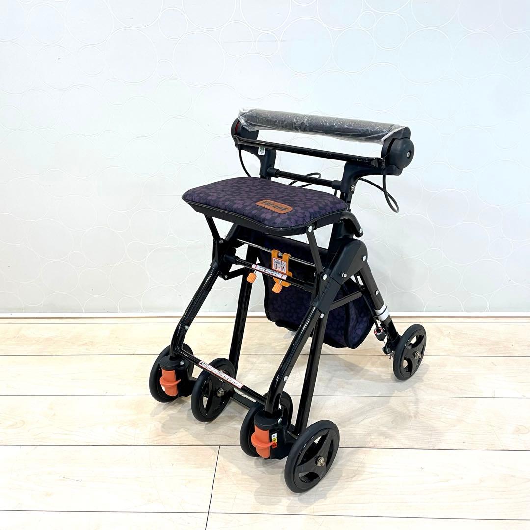 【美品】幸和製作所 Tacaof シルバーカー 折りたたみ 軽量 歩行補助