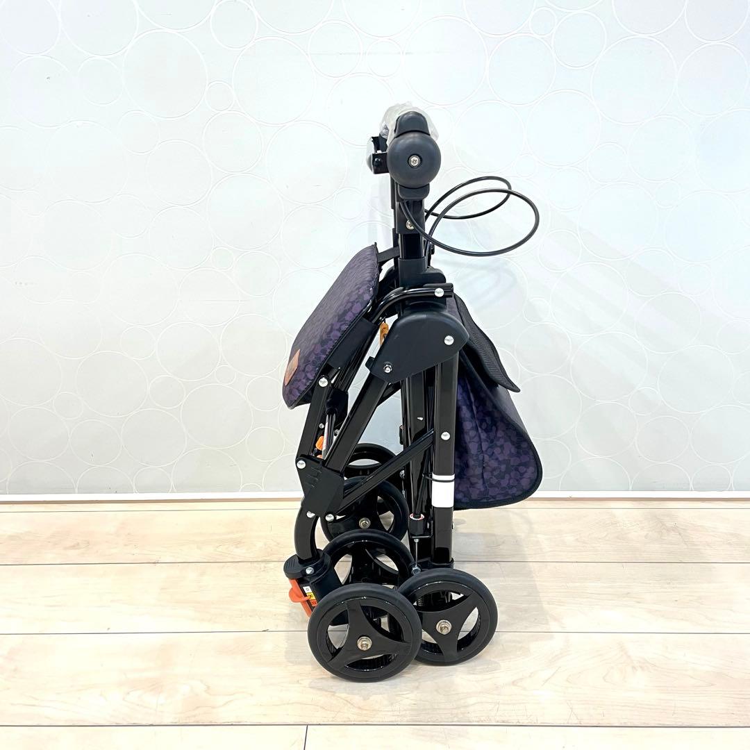 【美品】幸和製作所 Tacaof シルバーカー 折りたたみ 軽量 歩行補助
