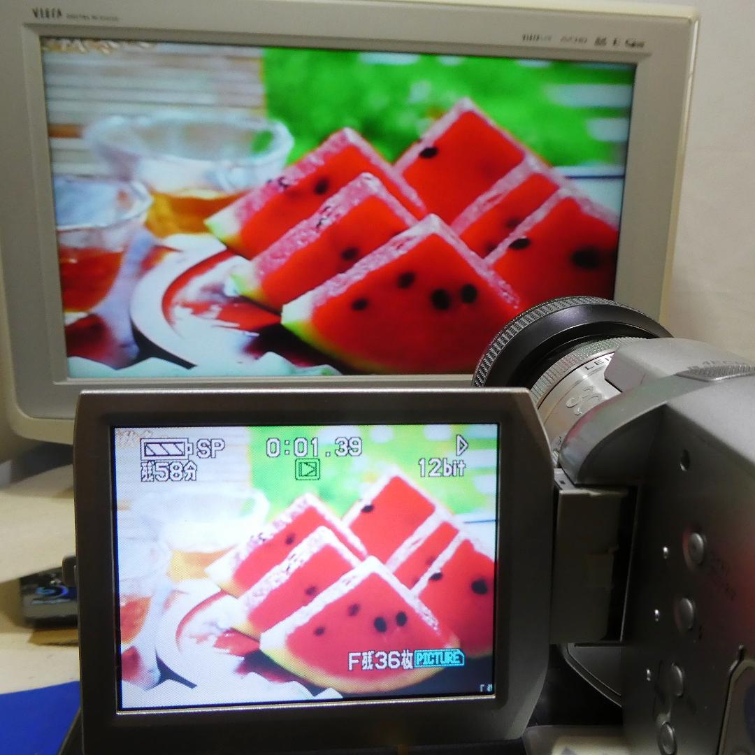パナソニック NV-GS400 動作良好 MiniDVビデオDVDダビングに最