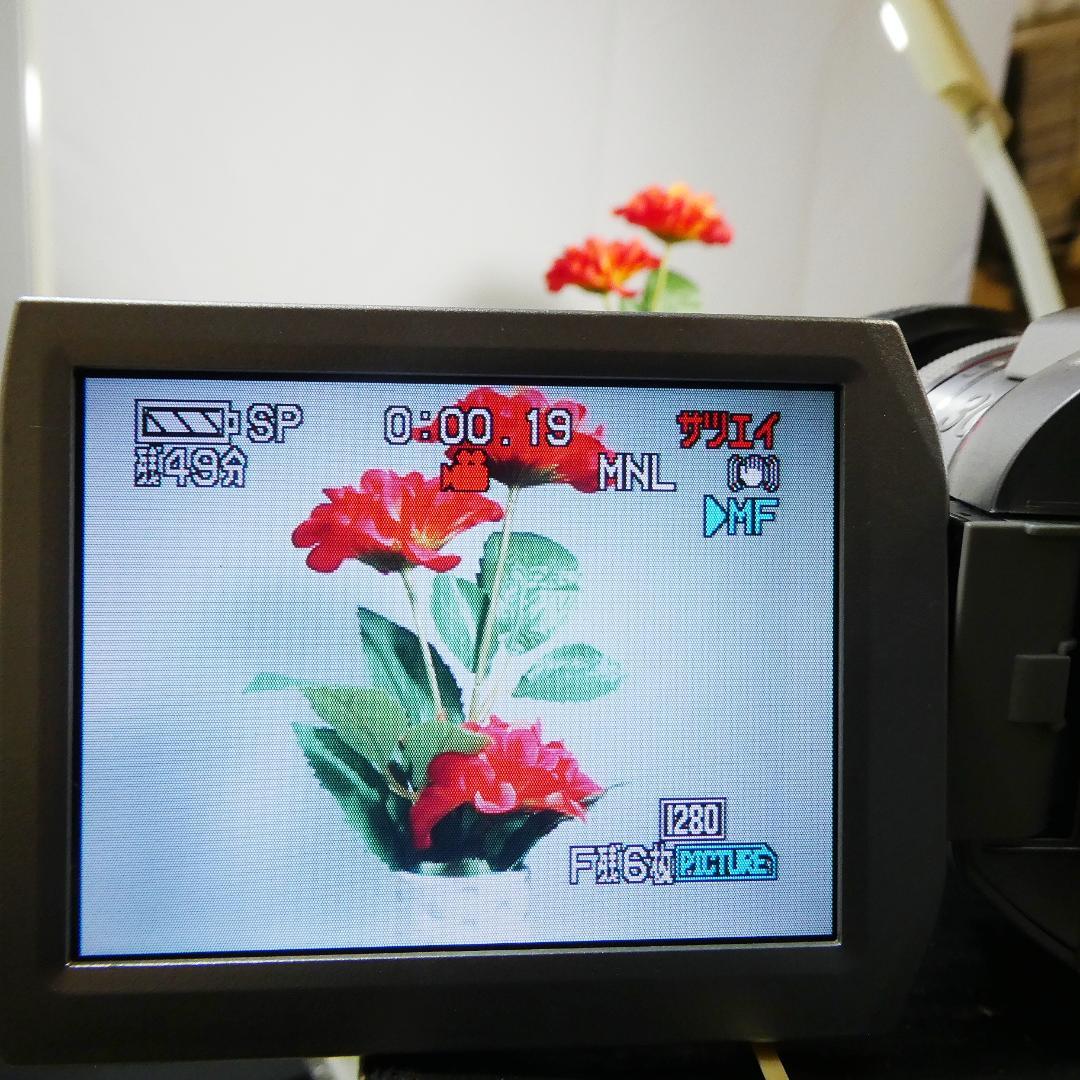 パナソニック NV-GS400 動作良好 MiniDVビデオDVDダビングに最