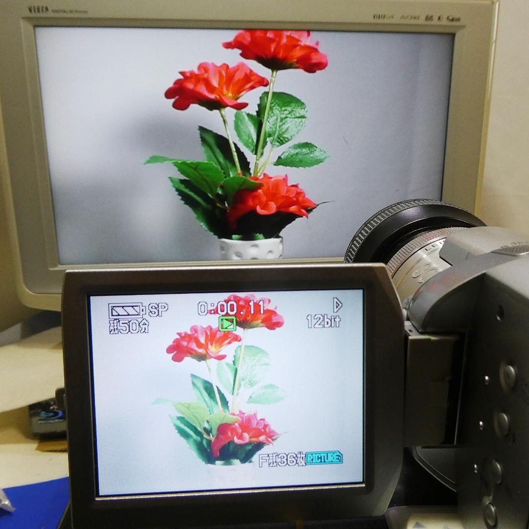 パナソニック NV-GS400 動作良好 MiniDVビデオDVDダビングに最