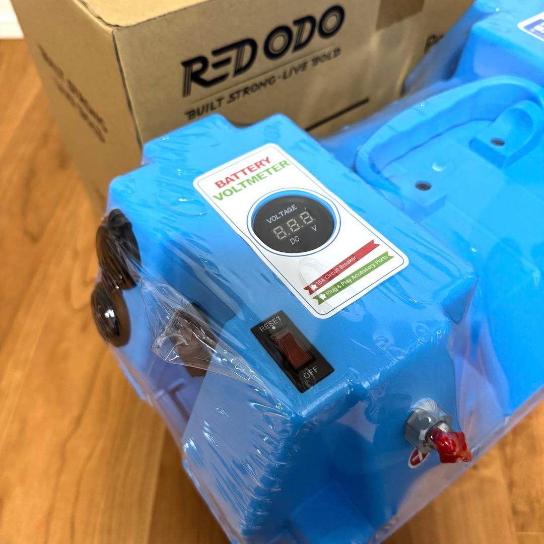 【廃盤・希少】新品未使用　REDODO ポータブルバッテリーボックス　DIYなど