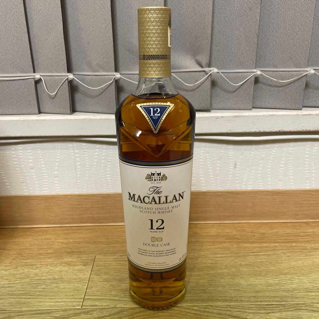 マッカラン12年 ダブルカスク 700ml 新品未開封　箱