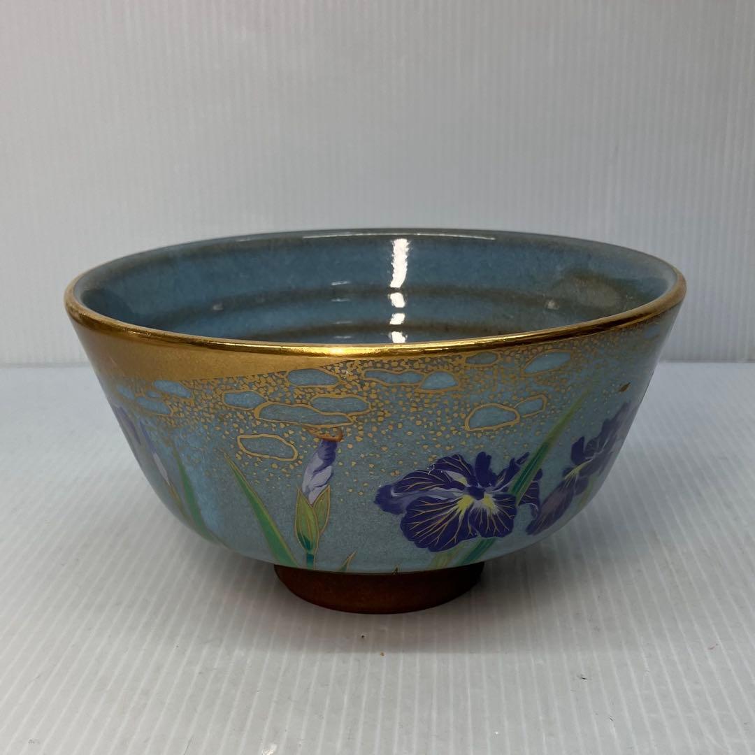 ②京焼 桑野睦子 御所の花 十二ヶ月 コレクション 抹茶碗 2点セット 茶道具