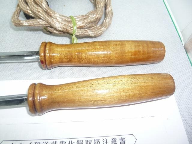 タキイ　和裁電化鏝　和裁コテ　和裁こて　鏝２本付
