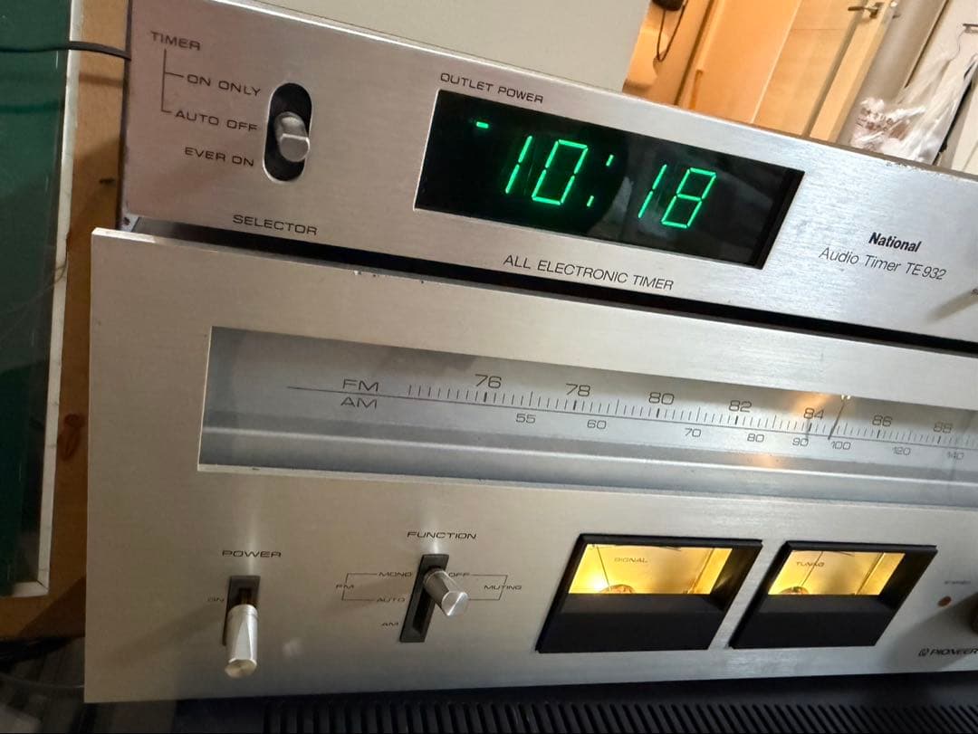 Pioneer TX-7600 + National TE-932 動作品