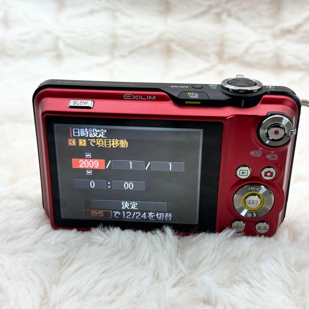 動作良好✨ CASIO EXILIM EX-FC160 レッド