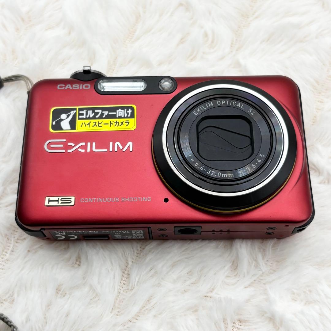動作良好✨ CASIO EXILIM EX-FC160 レッド