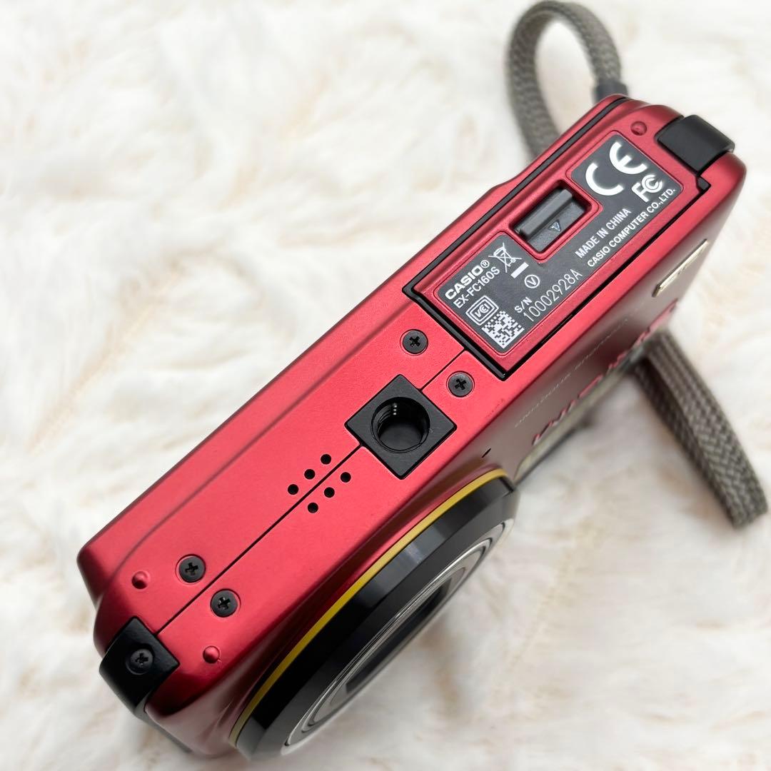 動作良好✨ CASIO EXILIM EX-FC160 レッド