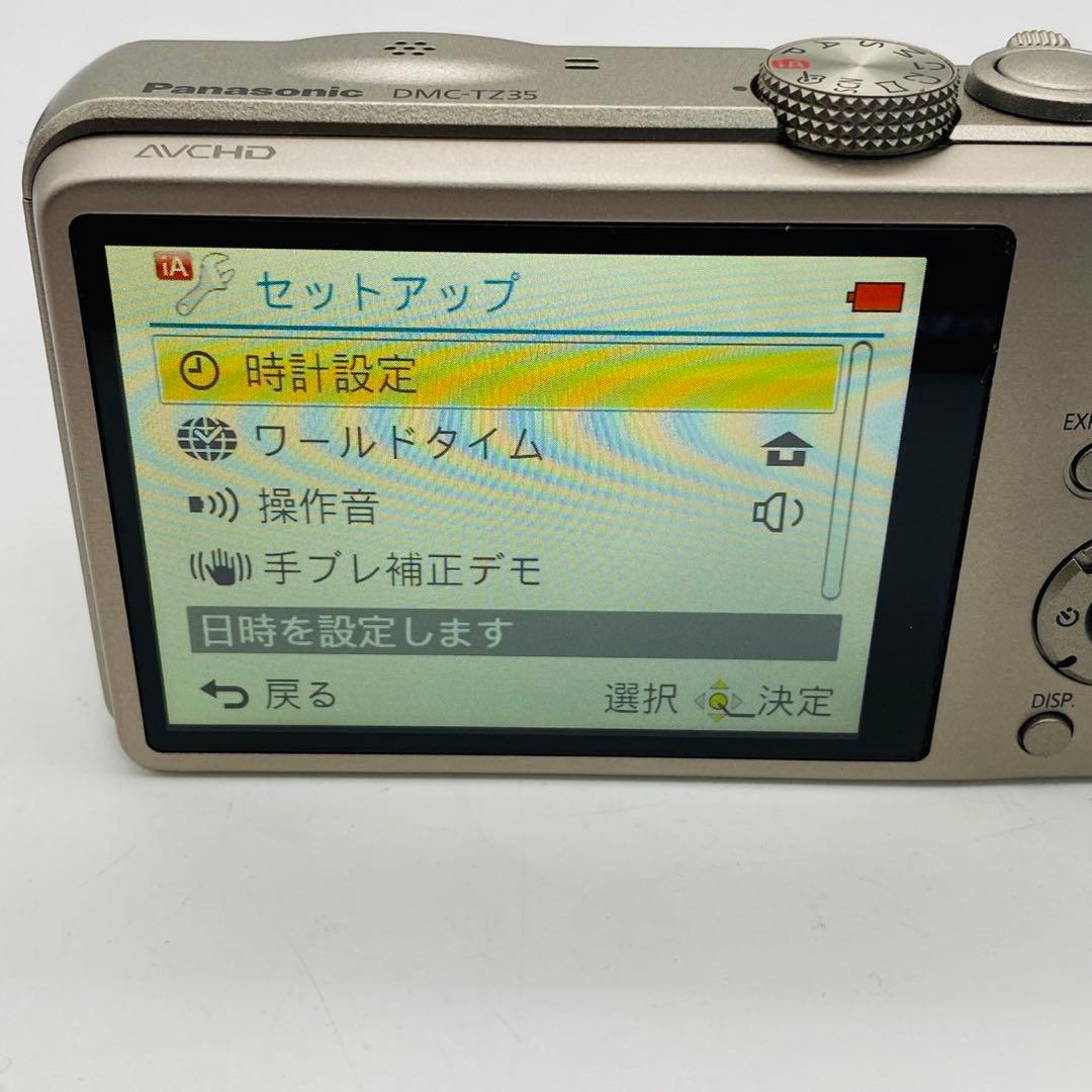 ★【美品動作確認済み】Panasonic LUMIX DMC-TZ35