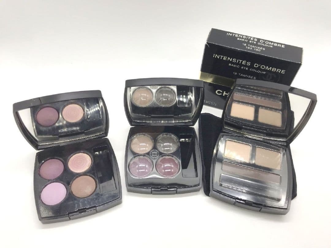 CHANEL シャネル アンタンシテドンブル レキャトルオンブルアイシャドウ3点