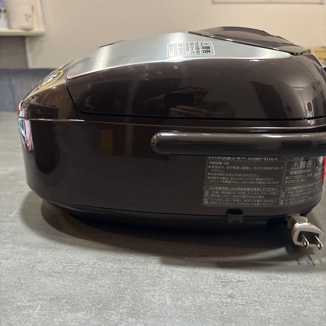 ☆超美品☆ 象印 IH炊飯器 NP-VI10-TA ブラウン 5.5合