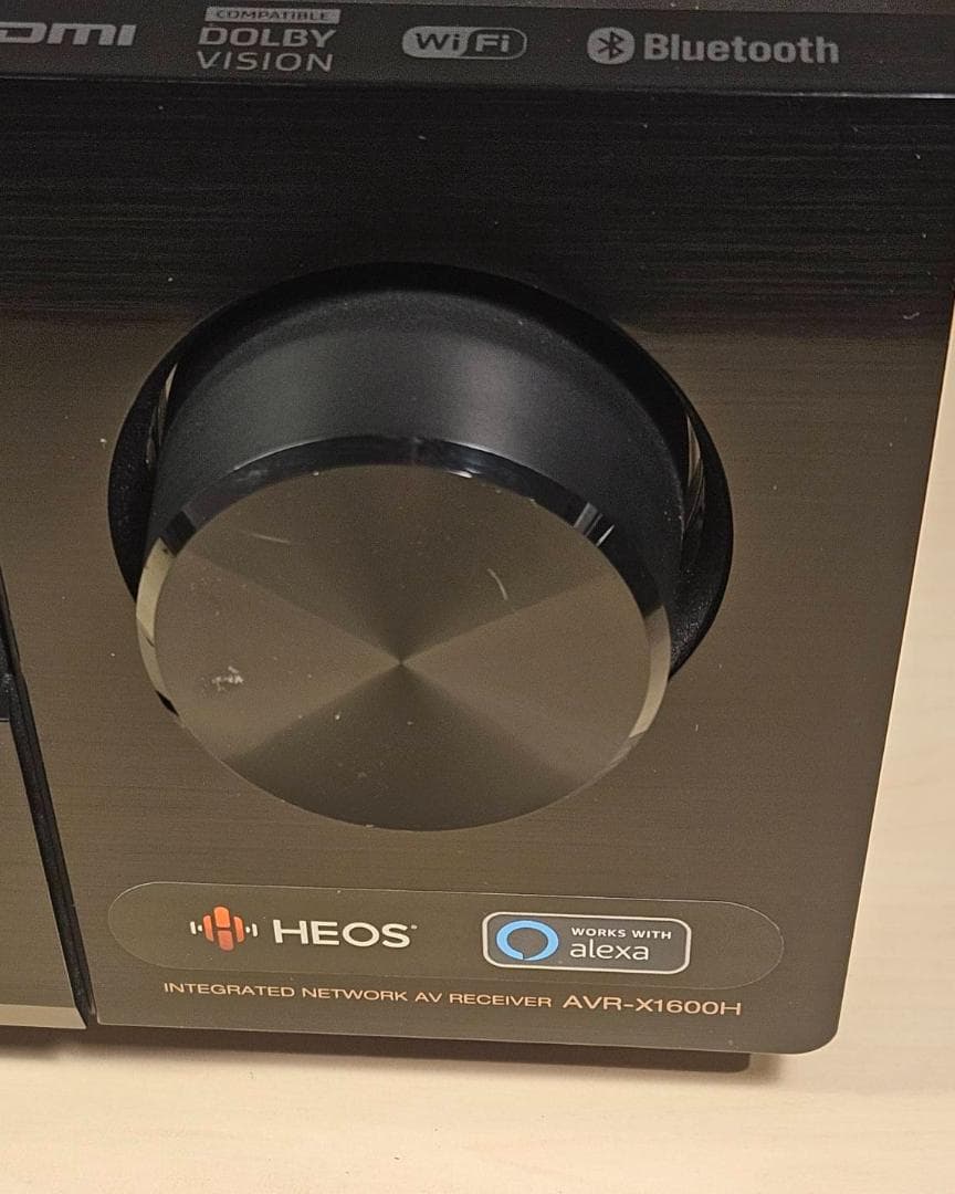 DENON AVR-X1600H AVアンプ Dolby Atmos対応 美品