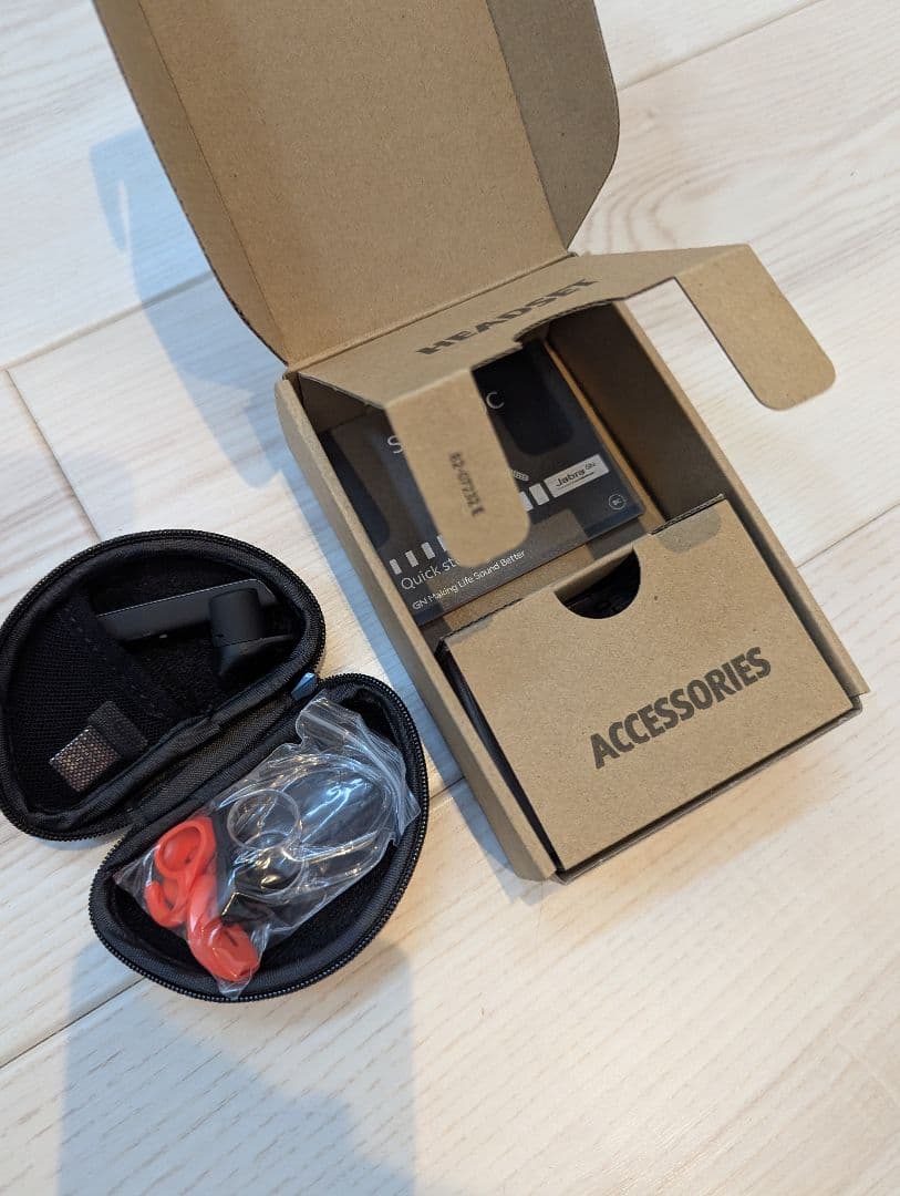 未使用 Jabra Stealth UC MS ワイヤレスイヤホン
