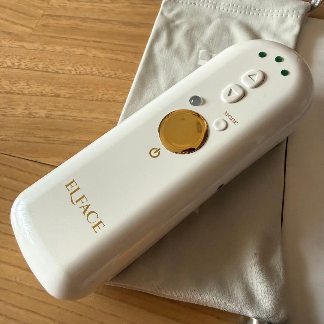 ELFACE 美顔器 取扱説明書・収納袋・電池付き