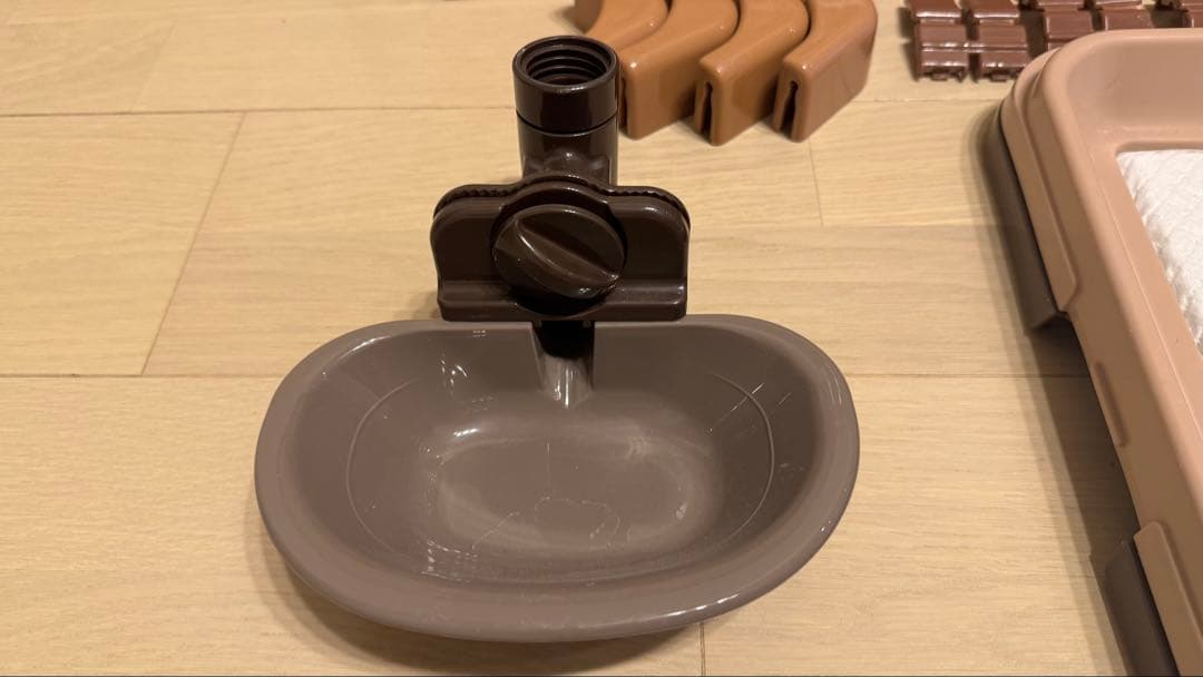 リッチェル お掃除簡単 ペットケージ900 水飲み機 トイレ付き richell