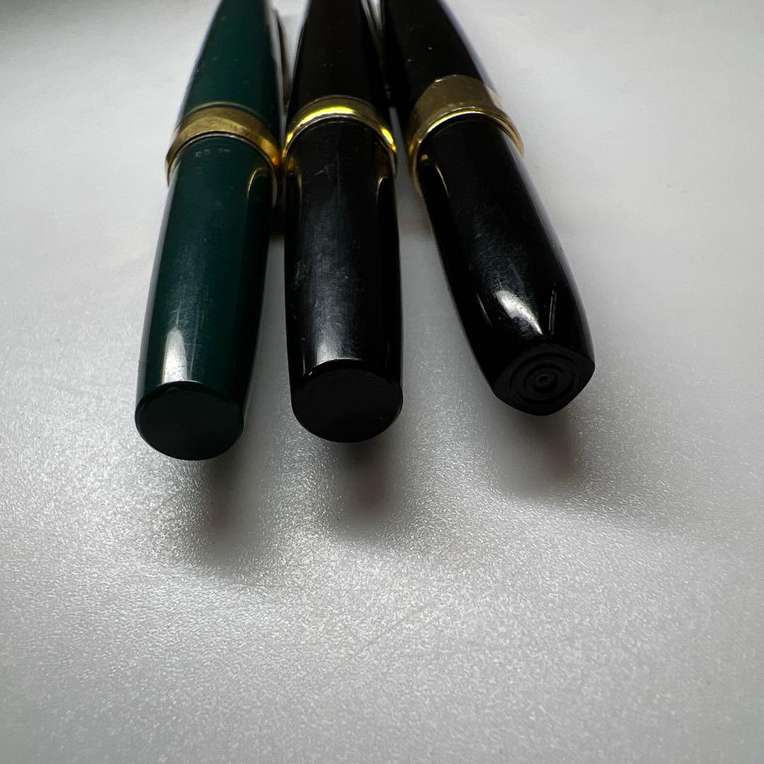 PILOT/PLATINUM 18K 750 14K刻印　万年筆3本