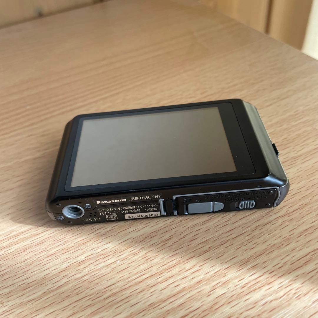 動作品 パナソニック　ルミックスLUMIX DMC-FH7 タッチパネルデジカメ
