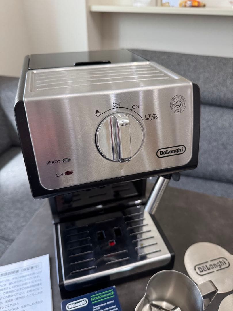 【極美品】DeLonghi エスプレッソマシンECP3220J＆バリスタキット