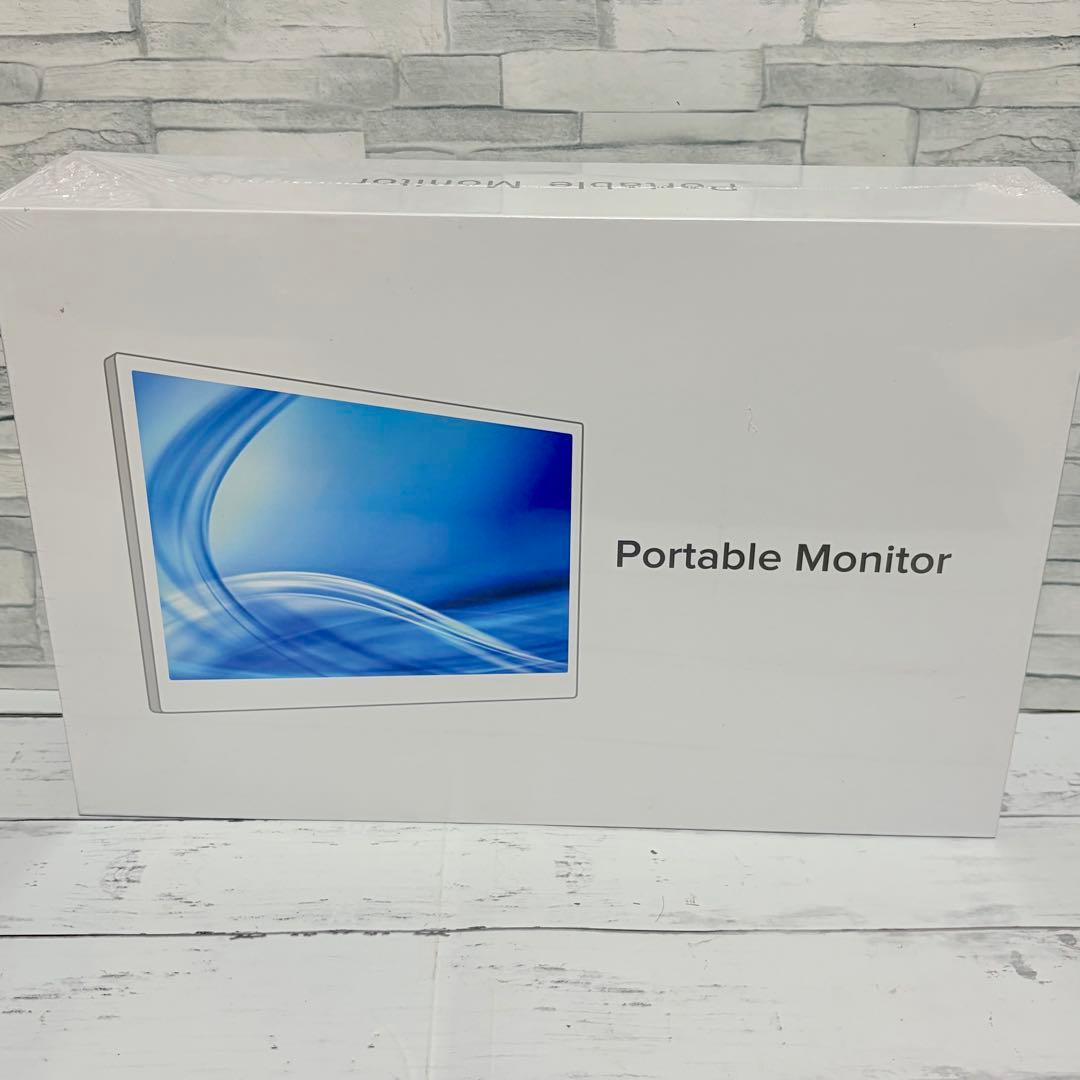 モバイルモニター 15.6インチ 薄型軽量 保護カバー付きブルーカット