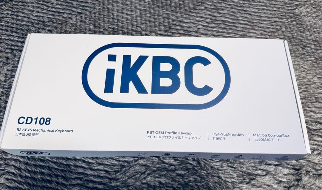 IKBC CD108 青軸　メカニカルキーボード新品未使用品★2万円