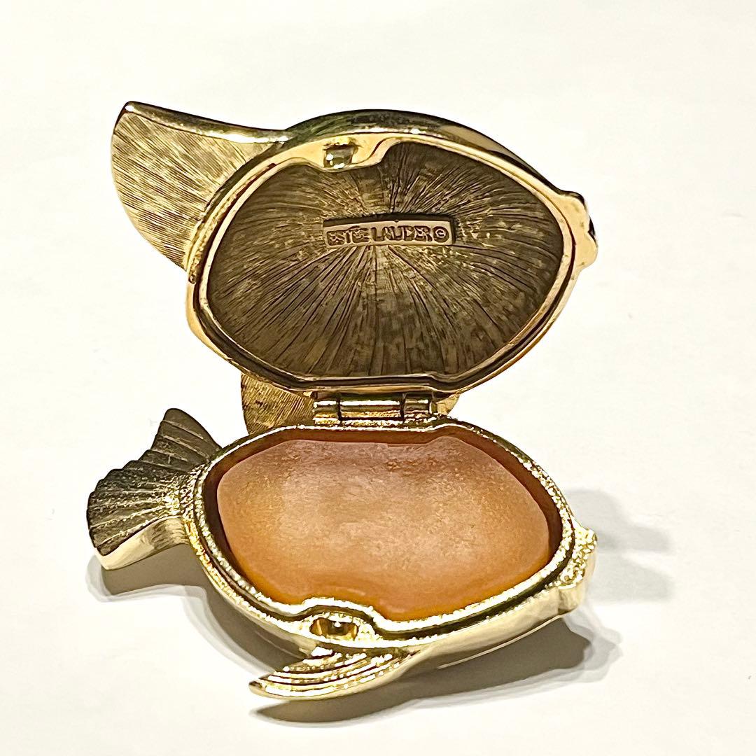 【ESTEE LAUDER】エスティローダー●練り香水●ソリッドパルファム●魚