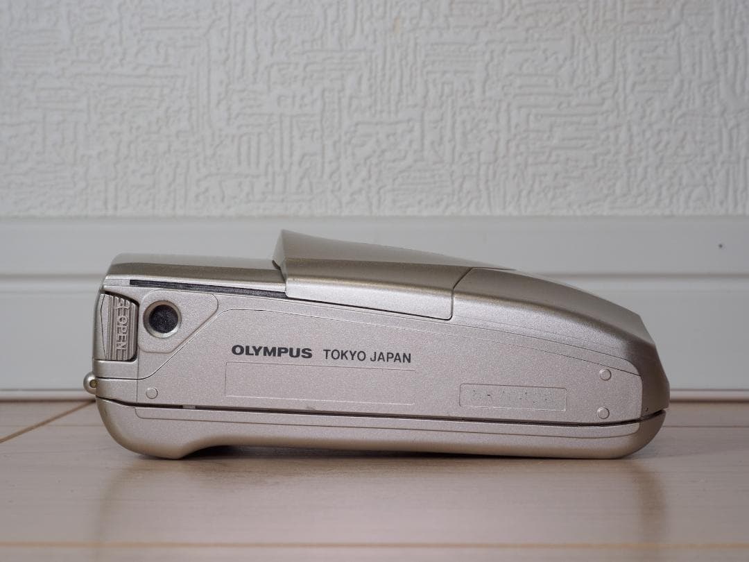 極美品 完動品 OLYMPUS mju II シルバー ファインダー腐食なし
