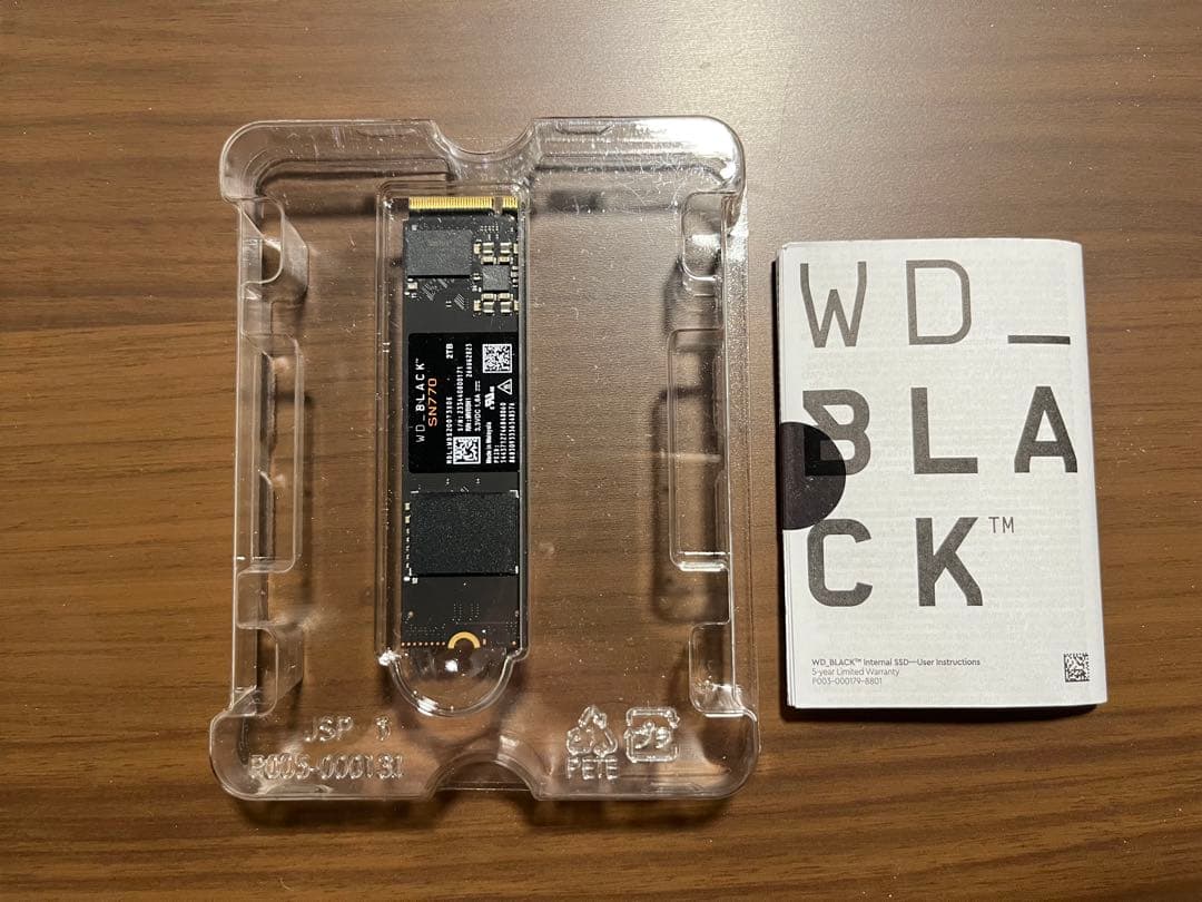 内蔵型SSD WD_BLACK SN770 2TB