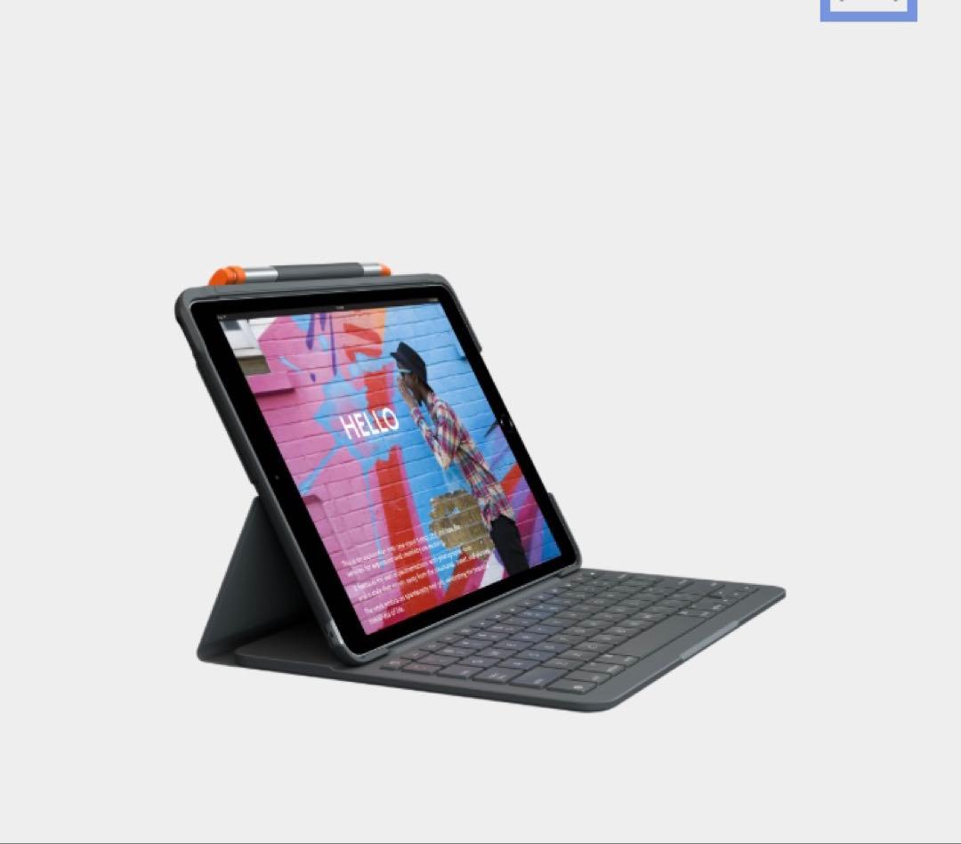 値下げ！logicool SLIM FOLIO iPadケース 第7第8第9世代