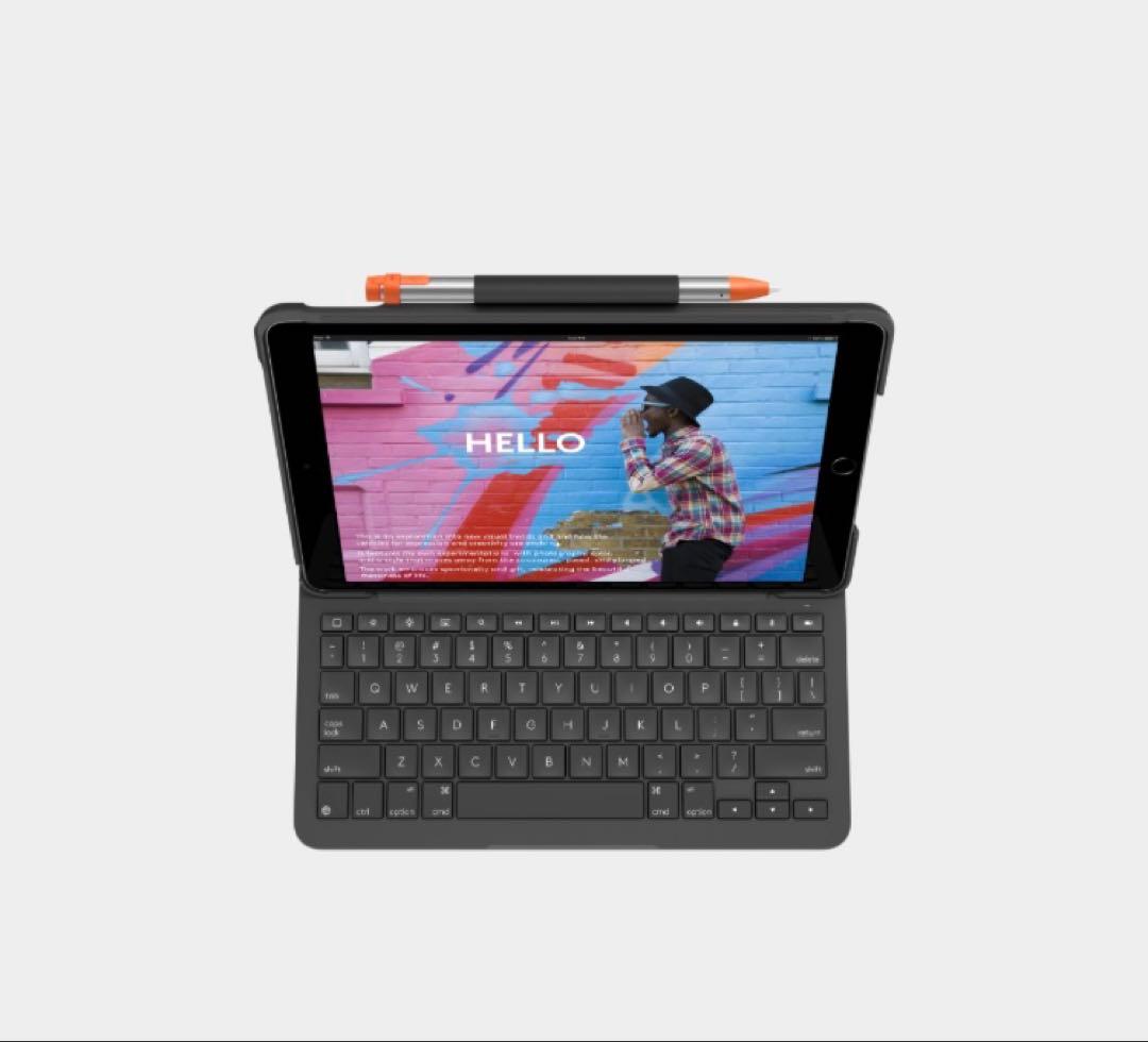 値下げ！logicool SLIM FOLIO iPadケース 第7第8第9世代