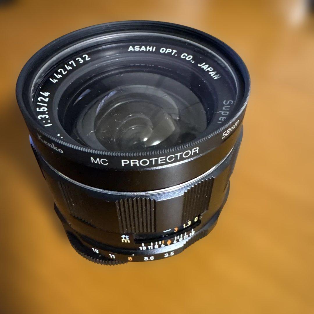 美品　Super-Multi-Coated TAKUMAR 24mm f/3.5