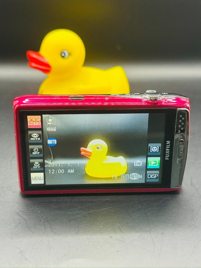 【希少品】 FUJIFILM FinePix Z900EXR ピンク 動作品