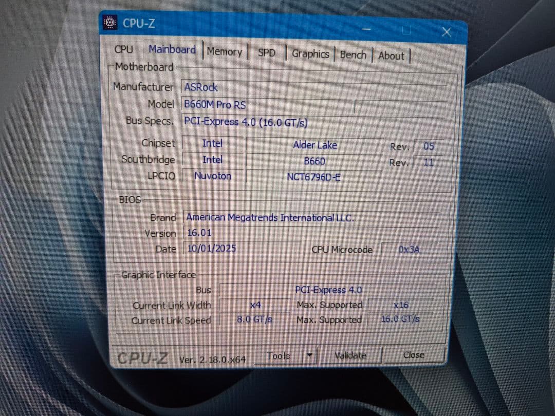 B*R様 ASRock B660M PRO RS マザーボード Intel LG
