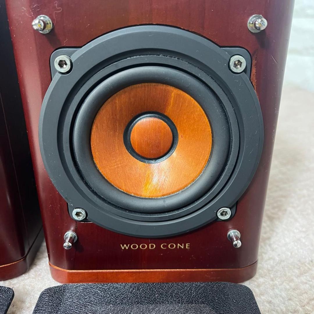 Victor ウッドコーン スピーカー ペア SP-EXAK1 シリアル同番