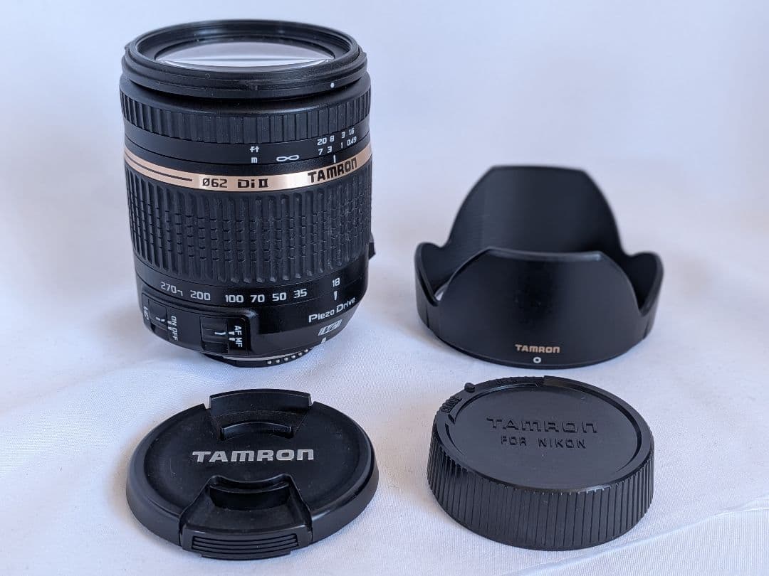 ​【これ1本でOK】TAMRON 18-270mm PZD ニコン用 手ブレ補正