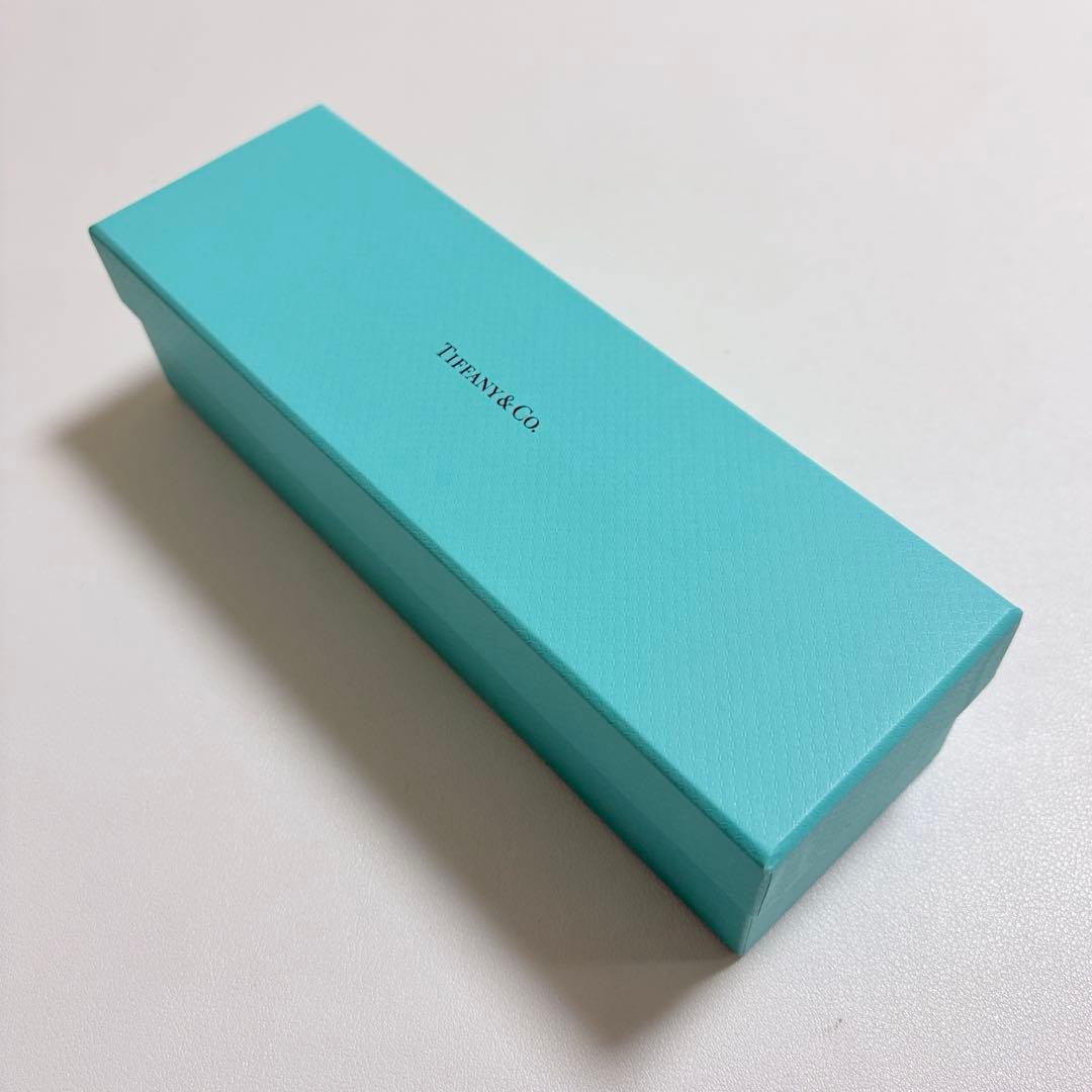 美品　ティファニー　ブレスレット　ケース　空箱　ブルーボックス　リボン付き
