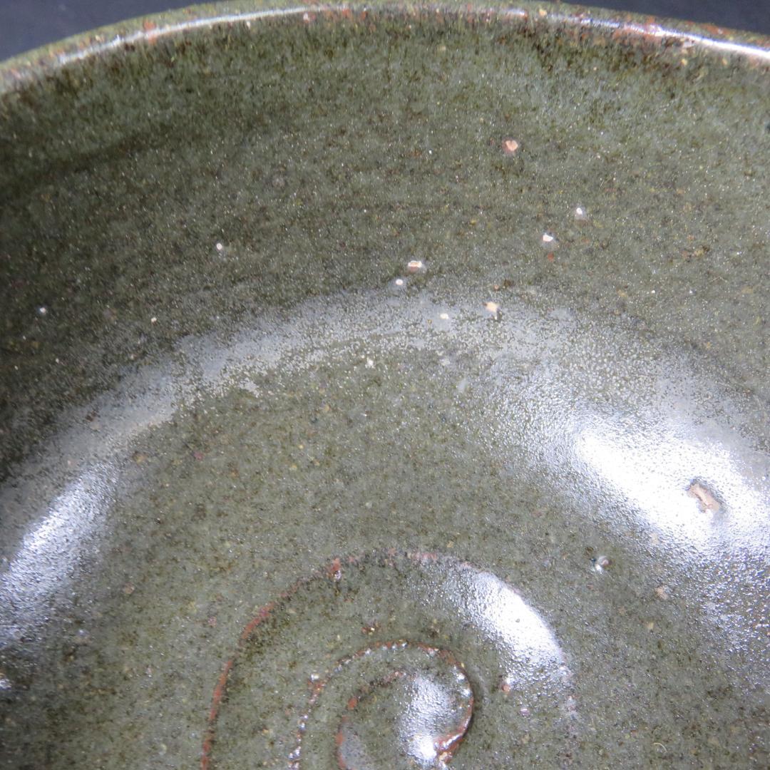 茶碗 刷毛目 在銘 木箱 共箱 抹茶碗 茶器 茶の湯 茶道具