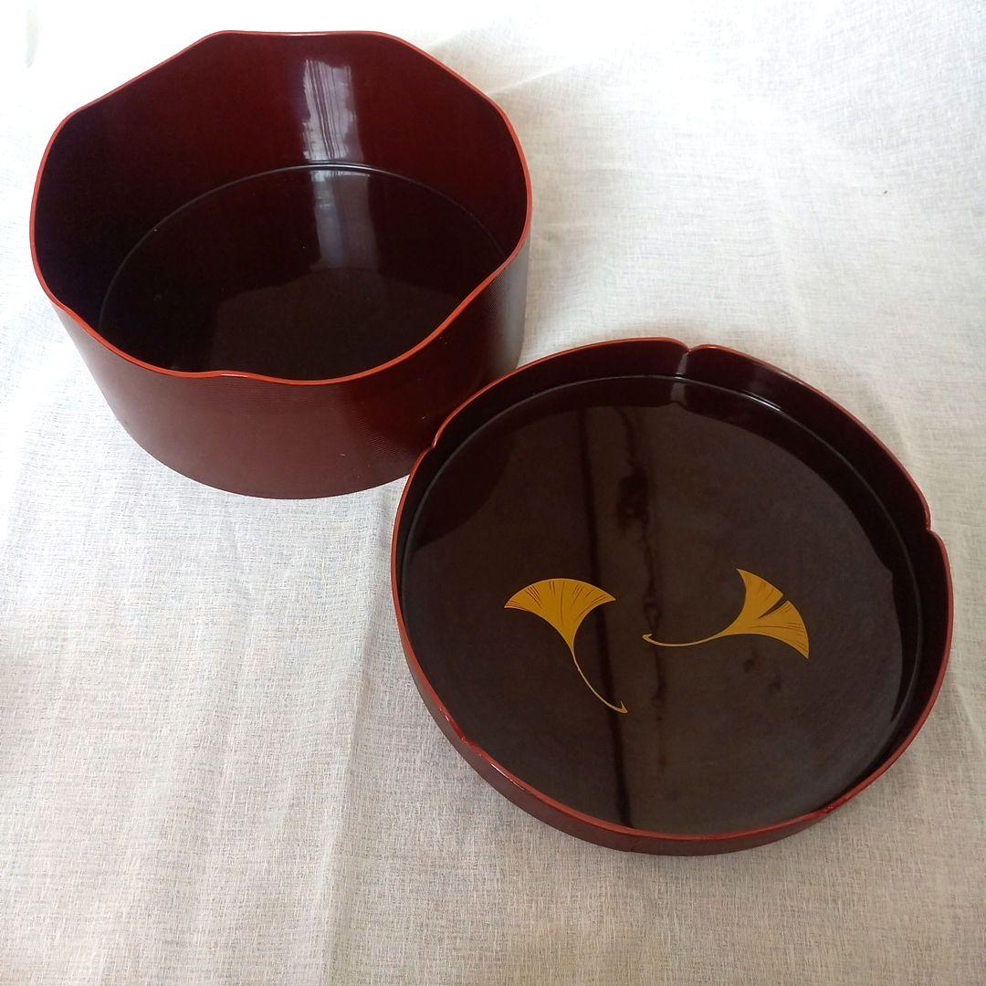 茶道具セット 茶櫃直径28cm　茶碗2客　茶筅　棗など