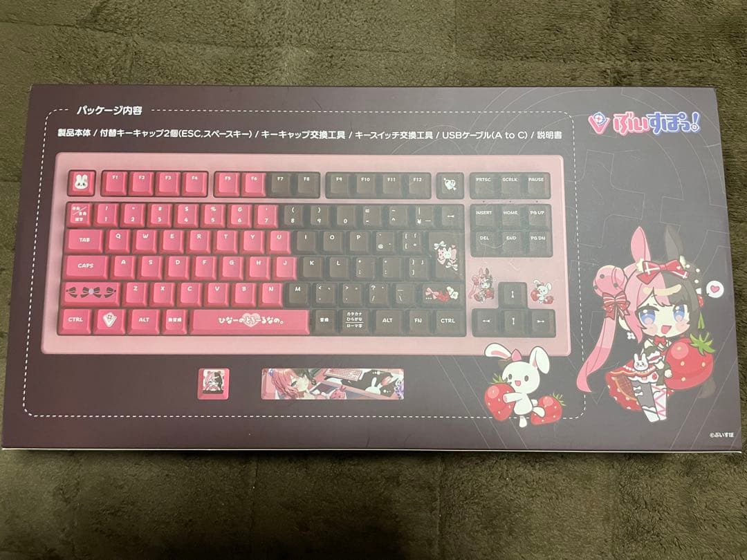 ぶいすぽっ！ 橘ひなの キーボード VSPO!GEAR