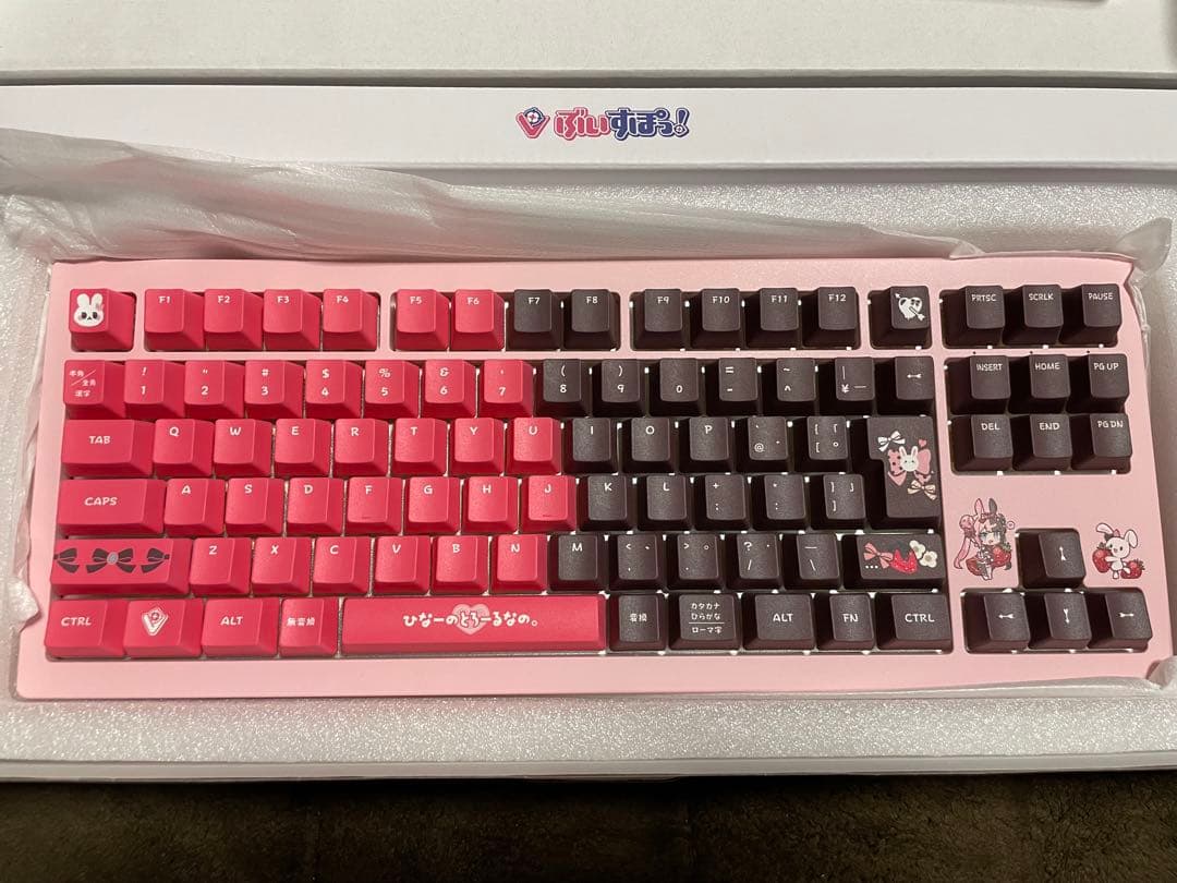 ぶいすぽっ！ 橘ひなの キーボード VSPO!GEAR
