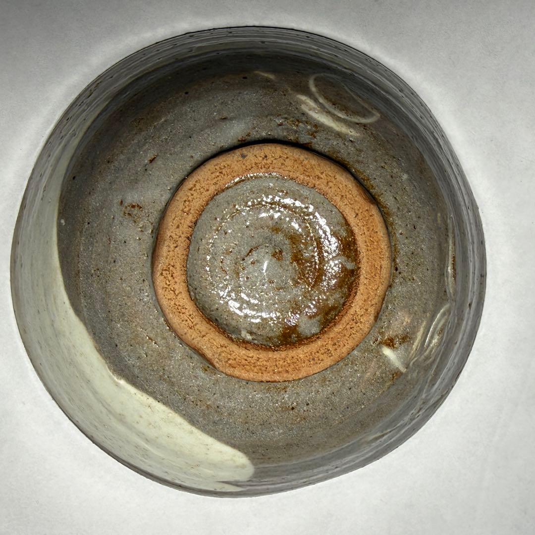 ◆ 猿猴捕月茶碗 桃山窯 刷毛目 四方桟共箱・共布・付き 茶道具 抹茶碗◆