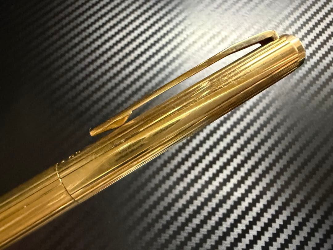 極美品 モンブラン エボナイト芯 ノブレスゴールド F 細字 万年筆