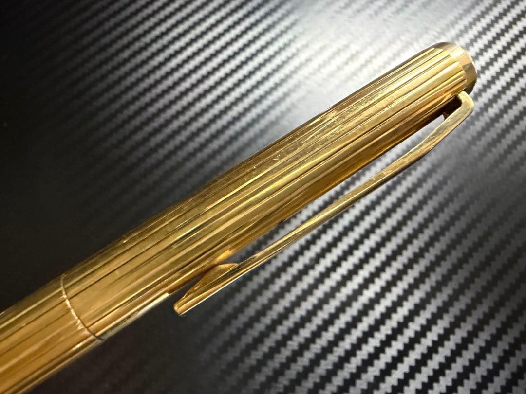 極美品 モンブラン エボナイト芯 ノブレスゴールド F 細字 万年筆
