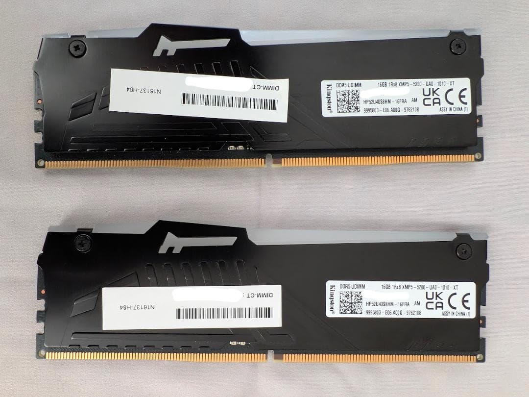 KingstonFURY Beast DDR5 16GBx2 デスクトップ用#2