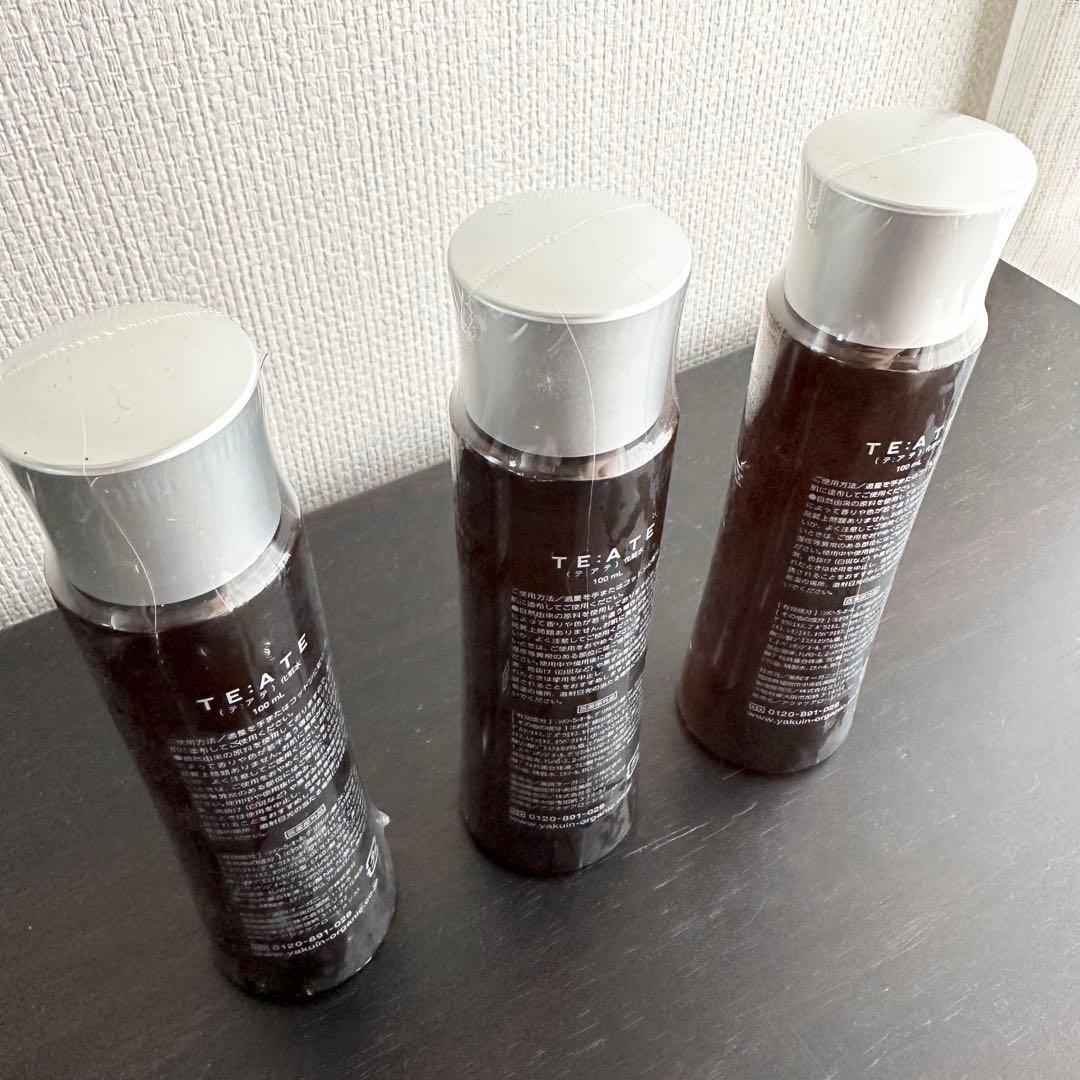 新品 TE:ATE テアテ 化粧水 3本セット 保湿 コスメ 美容液 ニキビ対策