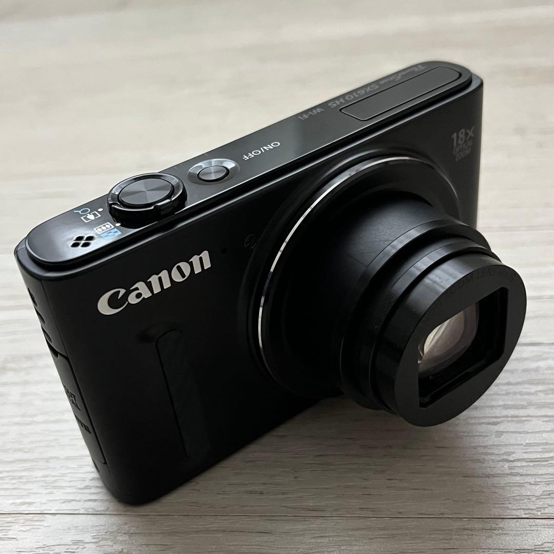 Canon SX610 HS コンパクトデジタルカメラ ブラック