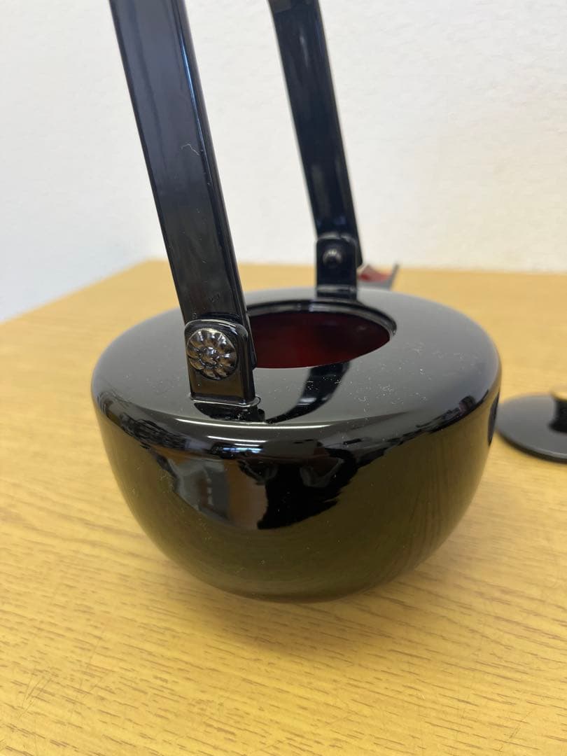 お屠蘇セット　漆器　金色松模様　松風　伝統工芸品　アンティーク　インテリア
