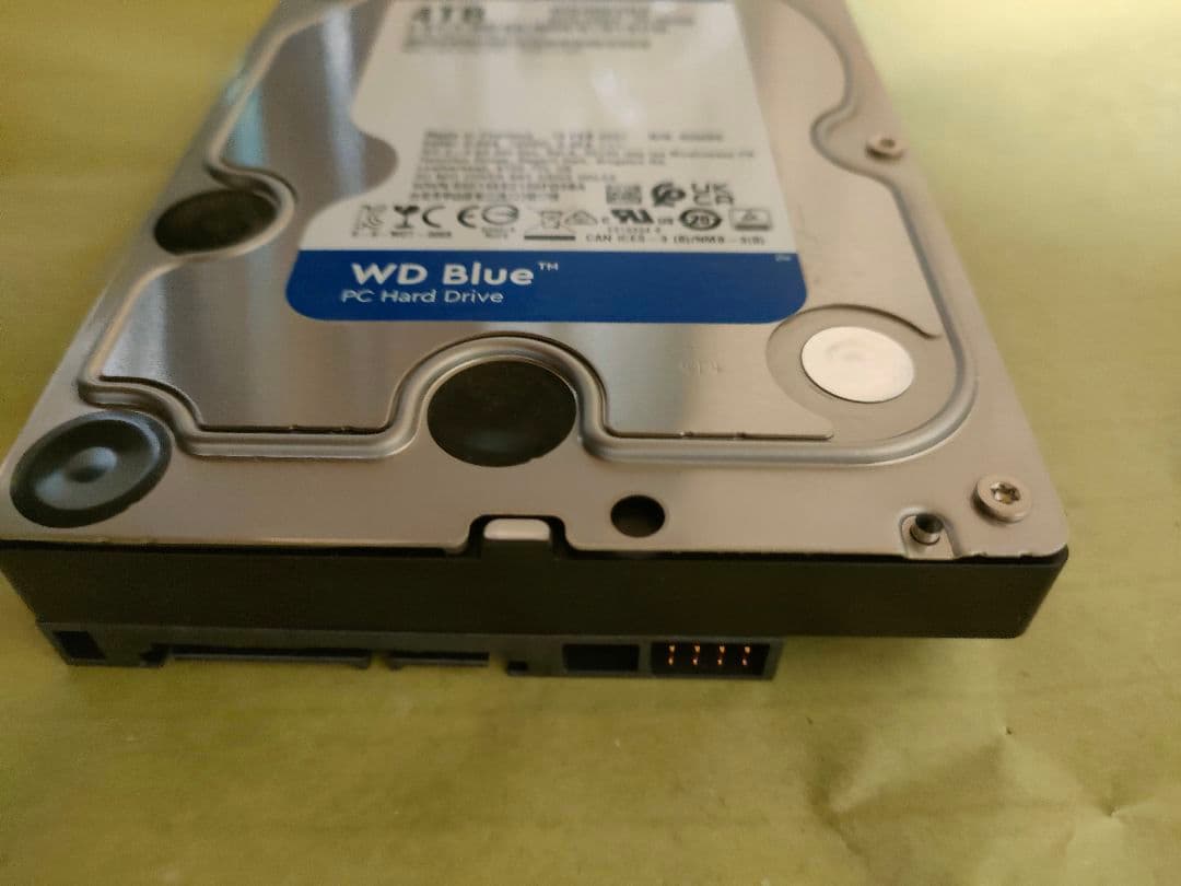 WD Blue 4TB 内蔵型ハードディスクドライブ WD40EZRZ