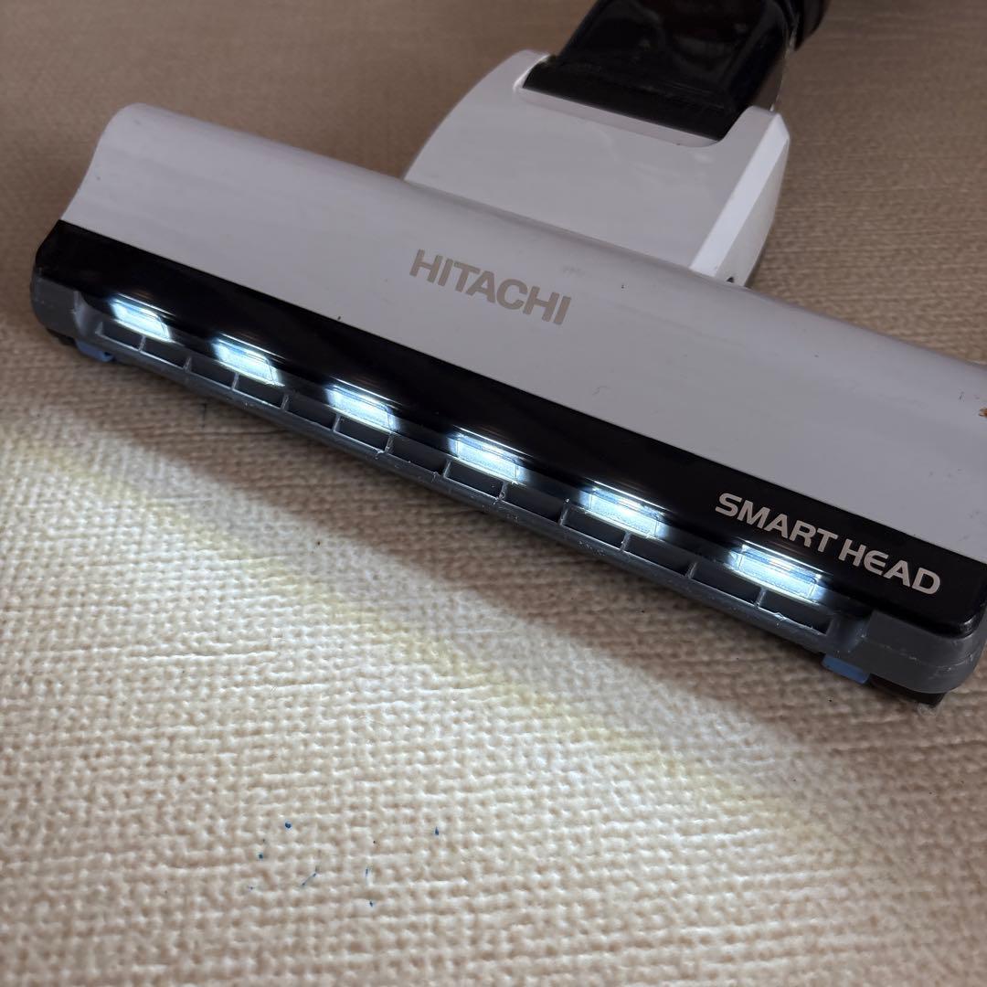 日立 スティッククリーナー 本体 充電器付き　ホワイト