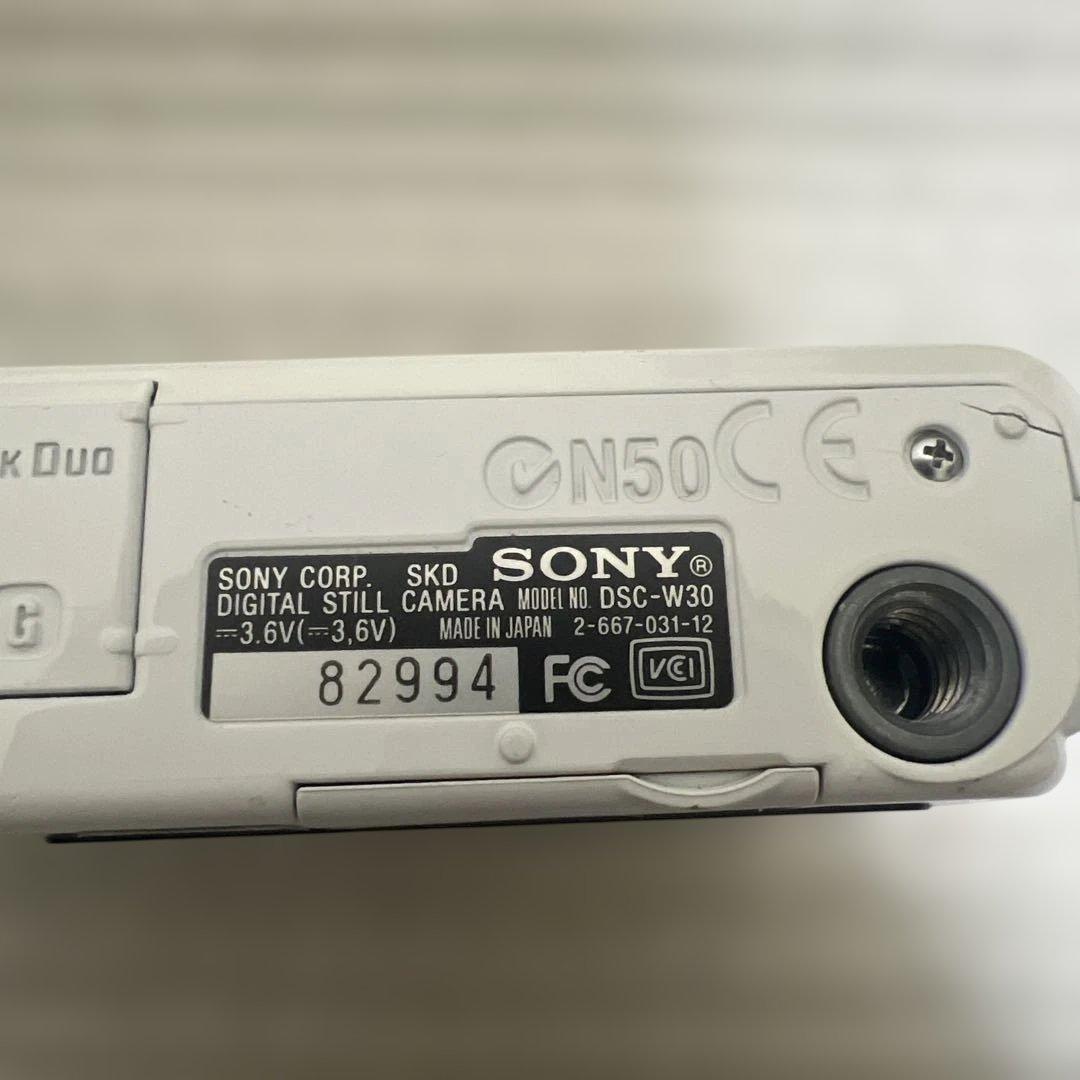 SONY Cyber-shot W30 6.0メガピクセル